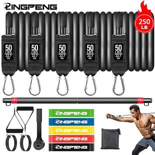 Resistance Band Set Exercise Bands Strength Training Equipme