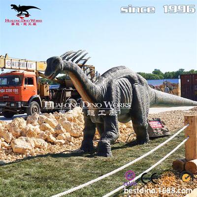 华龙艺术仿真恐龙制作工厂电动智能恐龙玩具室外机械硅胶阿马加龙