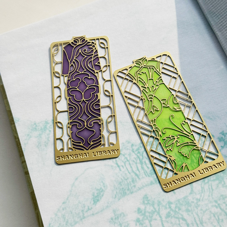 上新玻璃书签海派旗袍