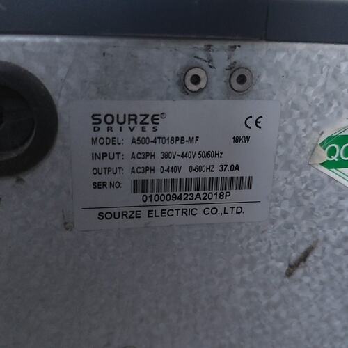 议价SOURZE变频器A500-4T018PB-MFA5004T018PB-MFA500-4T018PB