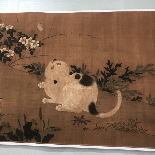 赵佶耄耋图书画花鸟写生国画真迹高清原大微喷仿古装裱横幅装饰画