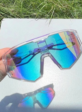 日本品质骑行变色眼镜男女偏光户外运动自行车马拉松防风男护目镜