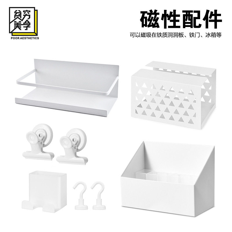 磁吸挂钩侧面冰箱贴边侧入户门超强力磁铁磁力磁石吸铁磁吸勾磁贴