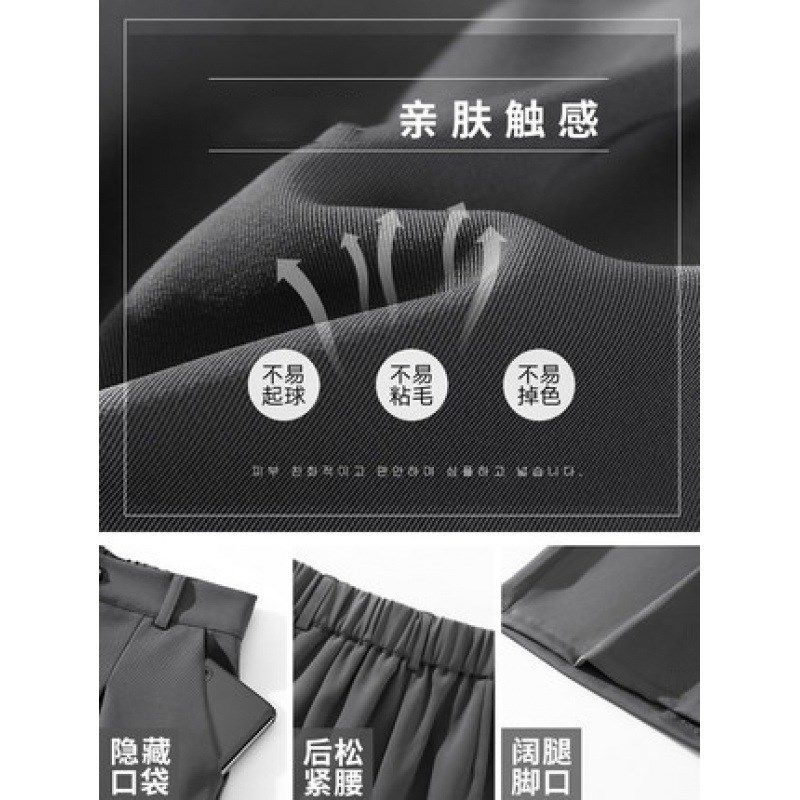 西装短裤女夏季薄款宽松休闲阔腿高腰直筒a字显瘦5五分裤大码中裤
