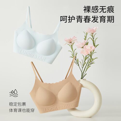 贝迪纯三阶段发育期内衣女学生文胸青少女发育期内衣高中生大学生