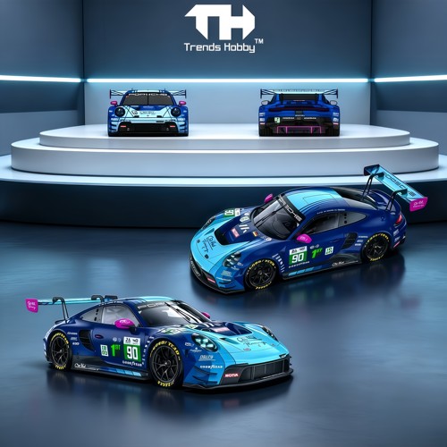 TH1/64保时捷911GT3R勒芒90号