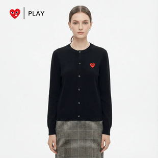 PLAY官方旗舰店正品针织开衫毛衣2026春秋新款休闲上衣圆领外套