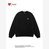 长袖 官方旗舰店正品 新款 刺绣卫衣2026秋冬季 宽松上衣 PLAY男女同款