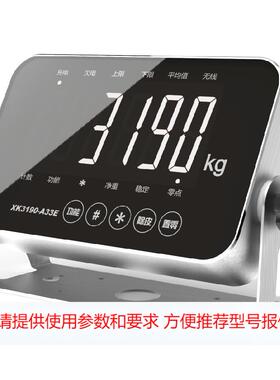上海A33E电子台秤485接口电子秤仪表地磅专用仪表