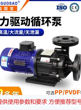 厂家MPX磁力驱动循环泵 无泄漏耐酸碱耐腐蚀工业化工泥浆泵