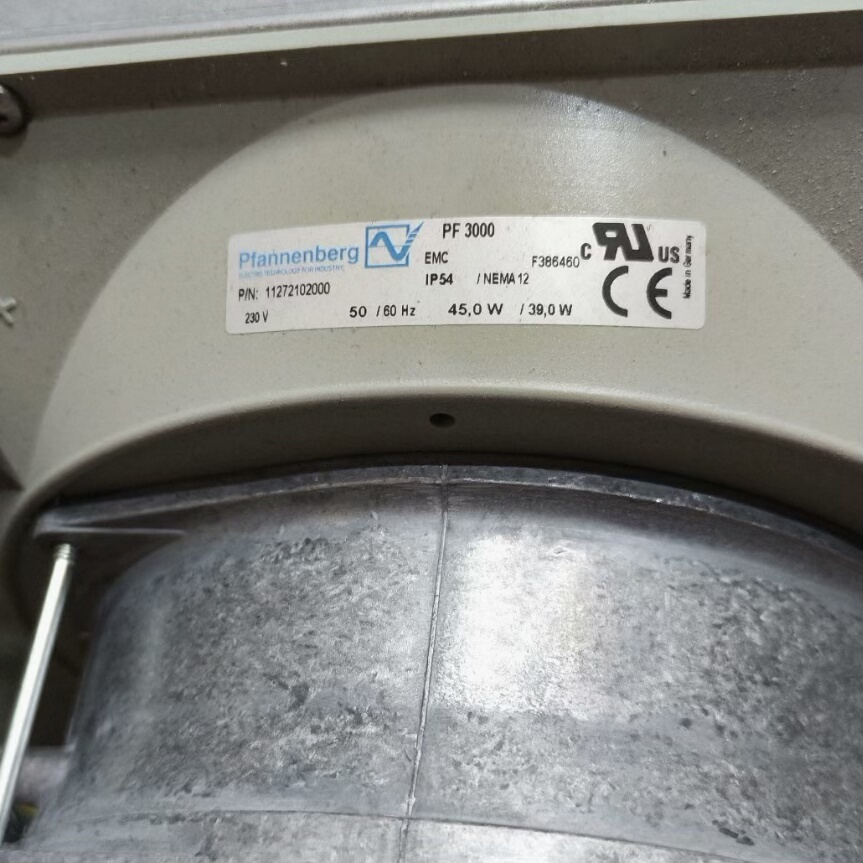 百能堡Pfannenberg过滤网风扇
