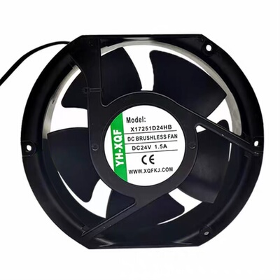 全新原装YH-XQF 17CM X17251D24HB 24V 1.5A 17251变频器散热风扇