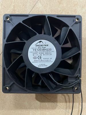 全新YE12038H220 220V通用4500转焊机EC散热风扇12cm