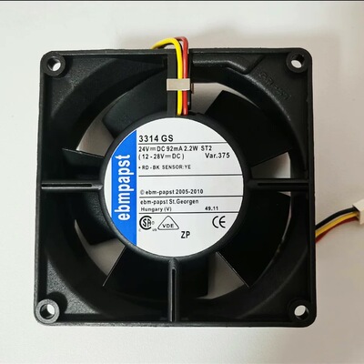 原装安捷伦液相风扇 3314GS 24V 进样器风扇检测器风扇四元泵风扇