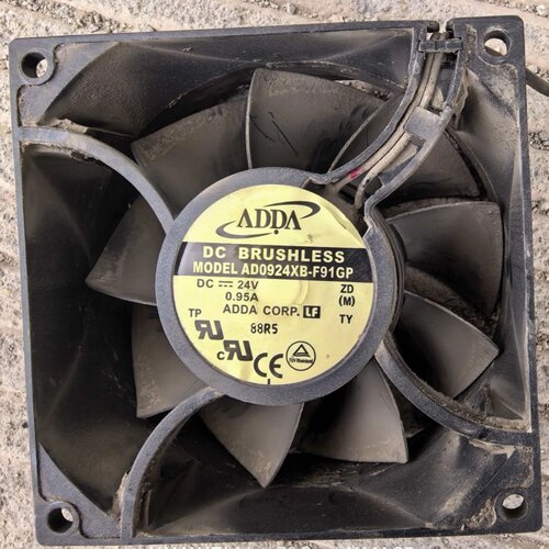 原装全新ADDA 9038 9CM AD0924XB-F91GP 24V 0.95A变频器散热风扇