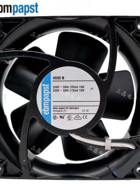 德国风机ebmpapst 4656N 4600N 4606N 4656Z 4寸交流机柜散热风扇