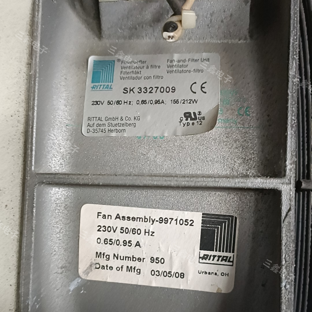 丹佛斯变频器风机过滤风扇RITTAL