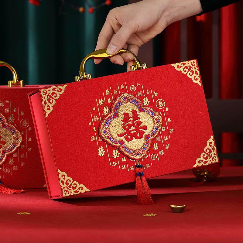 彩礼钱盒子男方订婚礼金箱现金彩礼盒聘金20万聘礼盒结婚用品大全,节庆用品/礼品,红包/利是封,淘宝优惠券,粉丝福利购,淘宝优惠卷