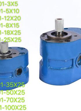 HY01-3X5 5X10 8X15 12X20 18X25 25X25 50X25 100X25齿轮油泵