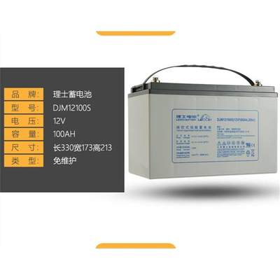 新品理士蓄电池DJM12100S12V100AH65ah38ah24直流屏ups电源备用蓄