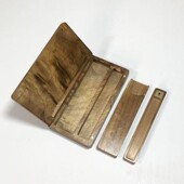 热销金丝楠百年老料两用香盒木质出差旅游礼品线香香盒随身便携香