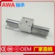 热销圆柱直线导轨光轴滑轨铝拖滑台滑块SBR 3X5