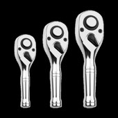 热销短柄棘轮扳手小型快速套筒荆轮快板大中小飞万能双向72齿省力