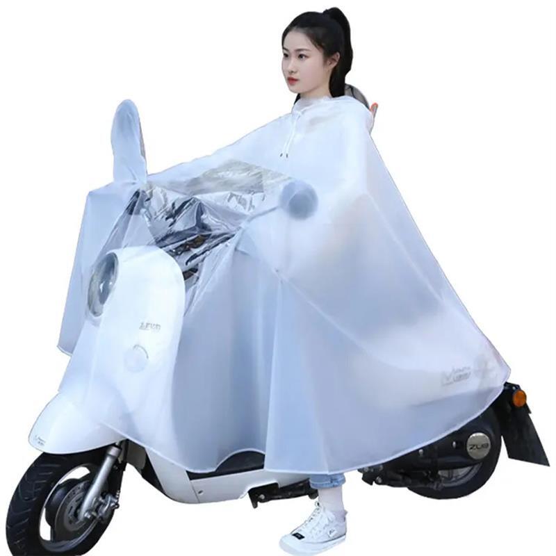 热销雨衣电动男电动车女单人骑行加大长版全身防暴雨透明2024新款