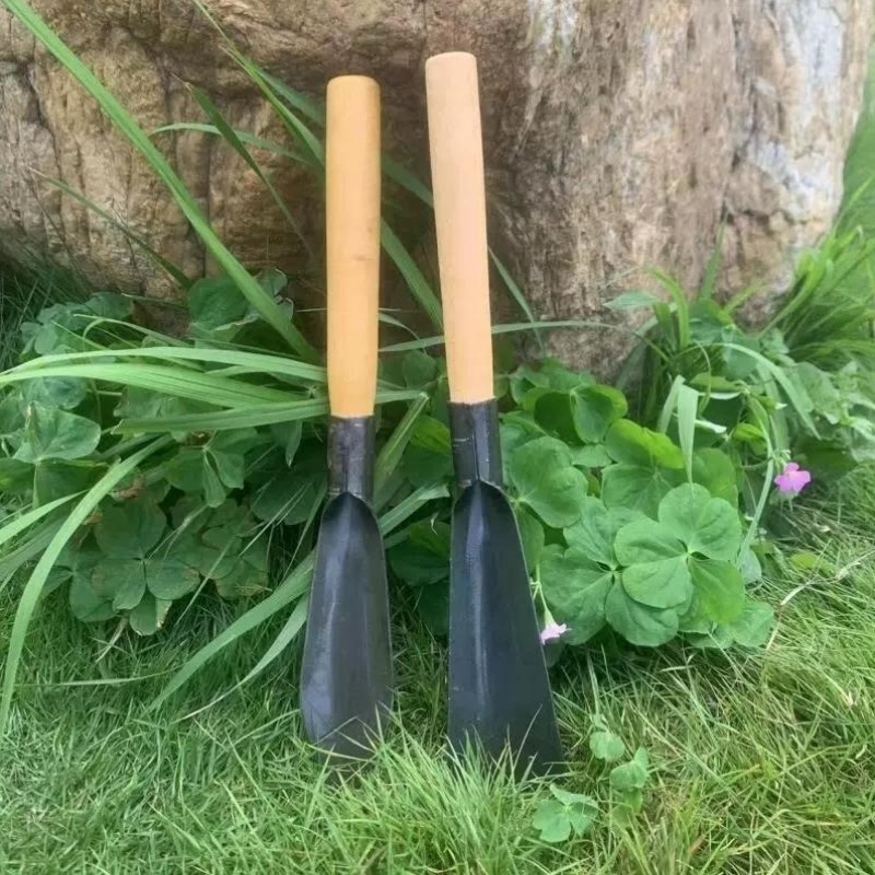 热销挖野菜铲子园艺工具花卉家用种花移苗起苗器养花赶海农用铁铲