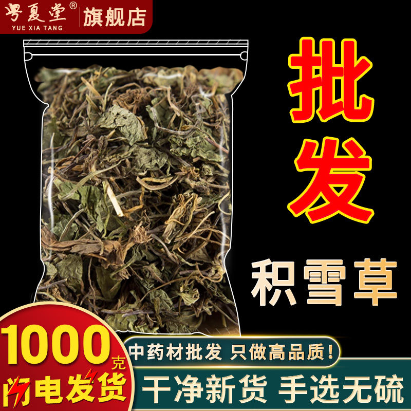 安国中药材批市场批 发新货积雪草 崩大碗 马蹄草 1000g克 正品