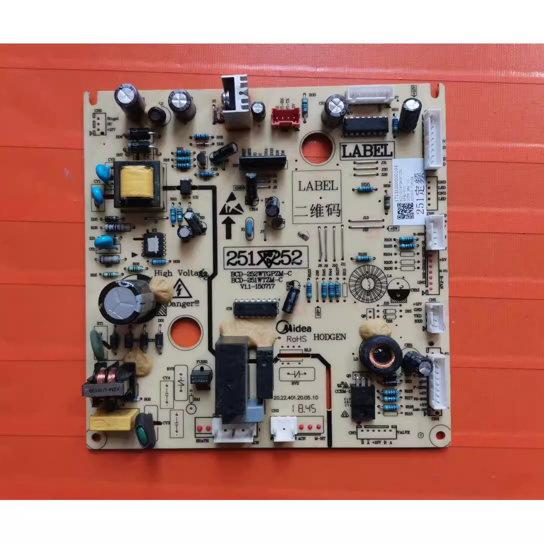 美的空调主板BCD-252WTGPZM
