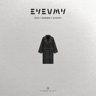 大衣外套WT43LSY065 重磅三合一极简廓形长款 爱丁堡大衣