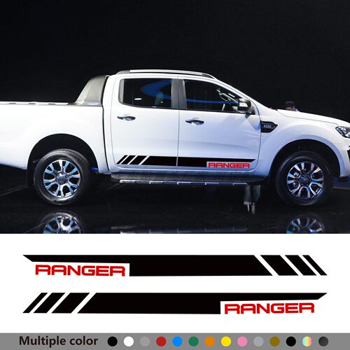 适用于福特游骑侠RANGER猛禽RAPTOR野生轨道汽车贴纸 皮卡装饰贴
