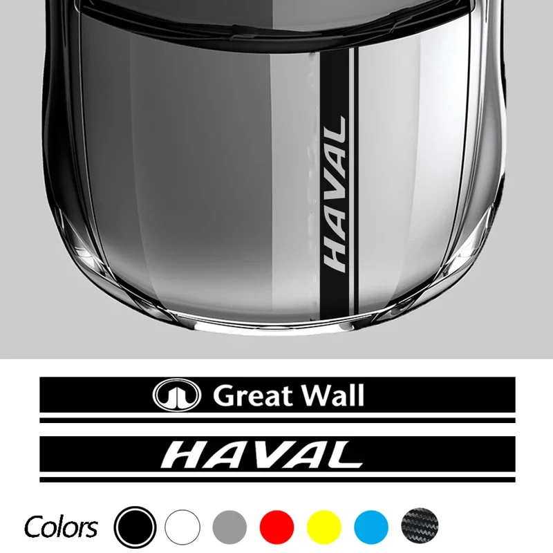 长城汽车长城炮 CANNON机盖贴纸HAVAL引擎盖配件哈弗H5H6H7H9M6F7