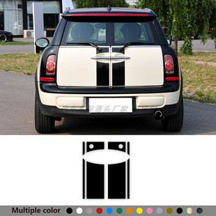 适用于宝马mini Countryman拉花 库伯车身贴 DIY改装汽车车尾贴纸