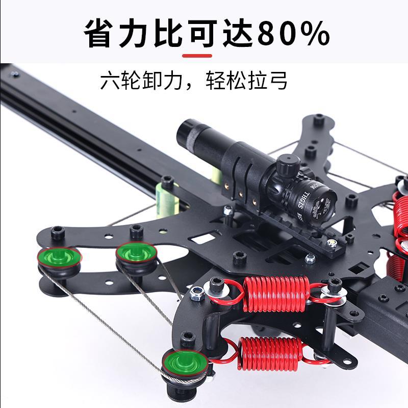 连发复合弓户外金属弓箭新款50连