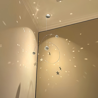 【改造房间的小物件】星星反光挂饰挂件迪斯科星球卧室氛围感装饰
