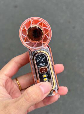 迷你小风扇超小冰敷随身携带超长续航静音高速大风户外学生宿舍