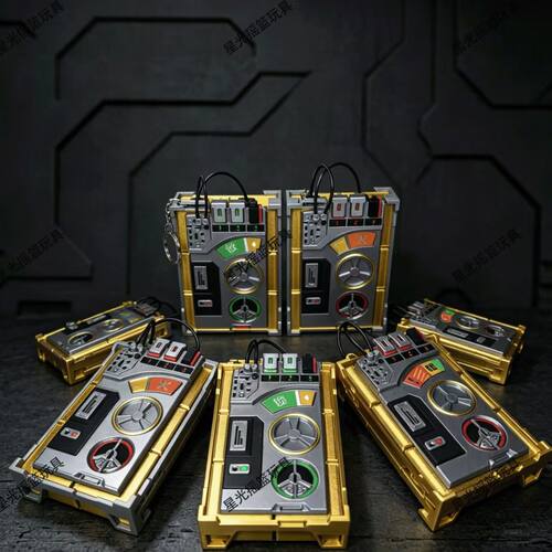 三角洲行动周边磁吸炸弹c4模型大红色三角洲游戏模型威龙变形盾牌