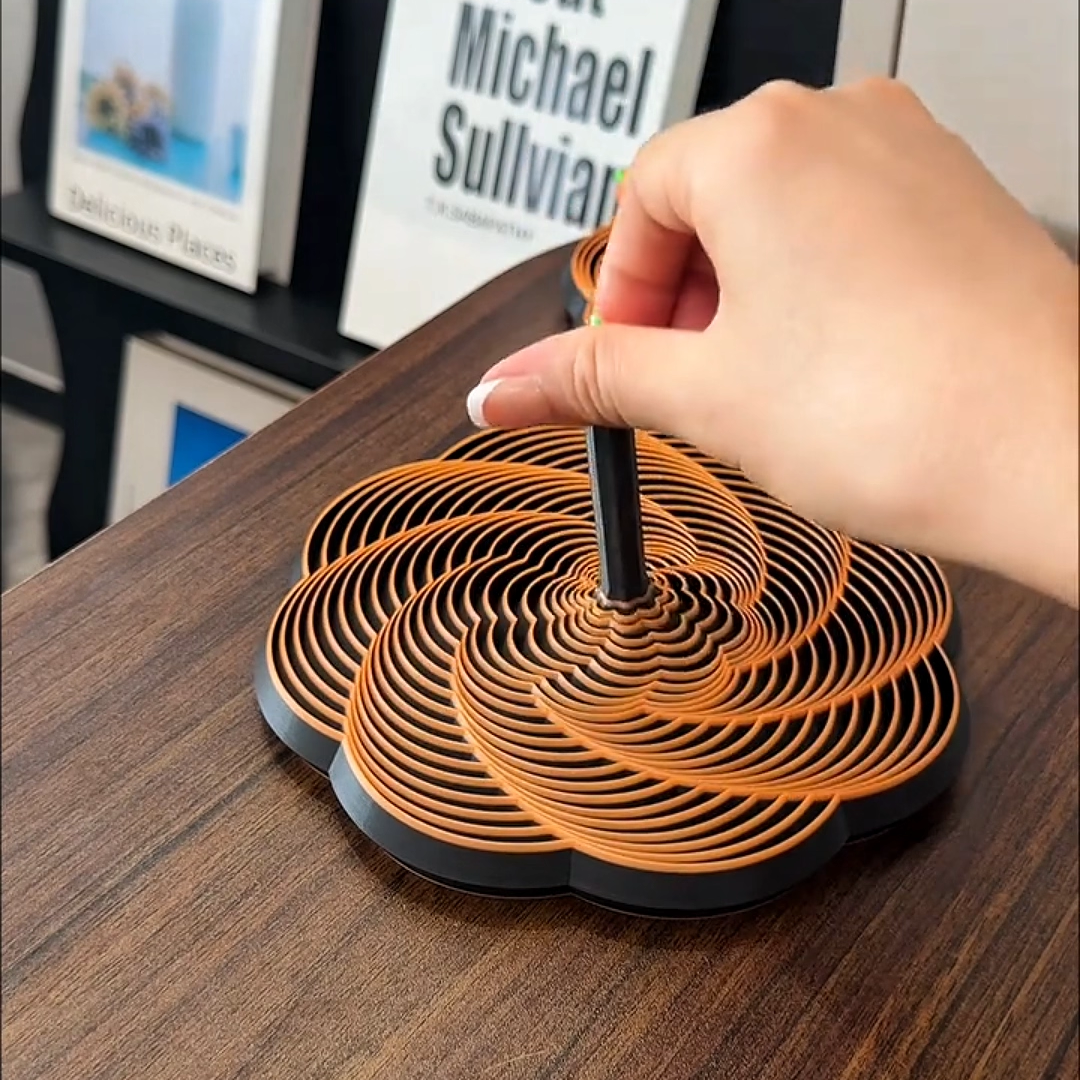 3d打印玩具网红萝卜塔南瓜造型解压玩具治愈立体渐变螺旋创意礼物