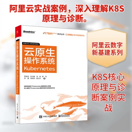 正版阿里云数字新基建系列云原生操作系统Kubernetes罗建龙等