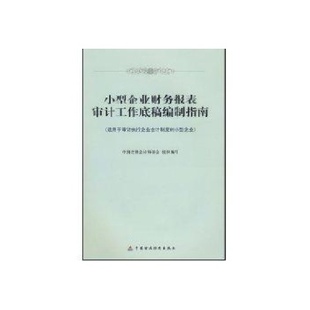 正版小型企业财务报表审计工作底稿编制指南适用于审计执行企业会计制度的小企业中国注册会计师协会中国注册会计师协会组织编