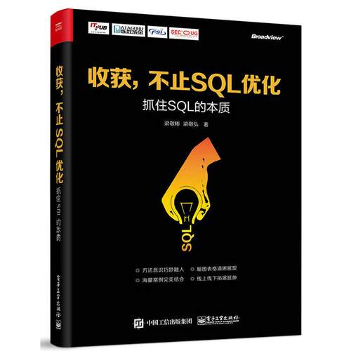 正版收获不止SQL优化抓住SQL的本质梁敬彬