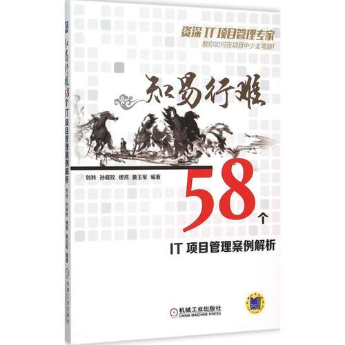 正版知易行难58个IT项目管理案例解析刘羚孙晓玫缪燕黄玉军著