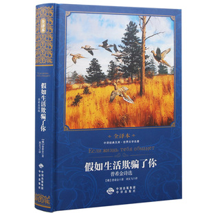 文库世界文学名著全译本俄普希金著刘文飞译 中译经典 正版 假如生活欺骗了你普希金诗选修订版