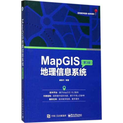 正版MapGIS地理信息系统第3版吴信才等著