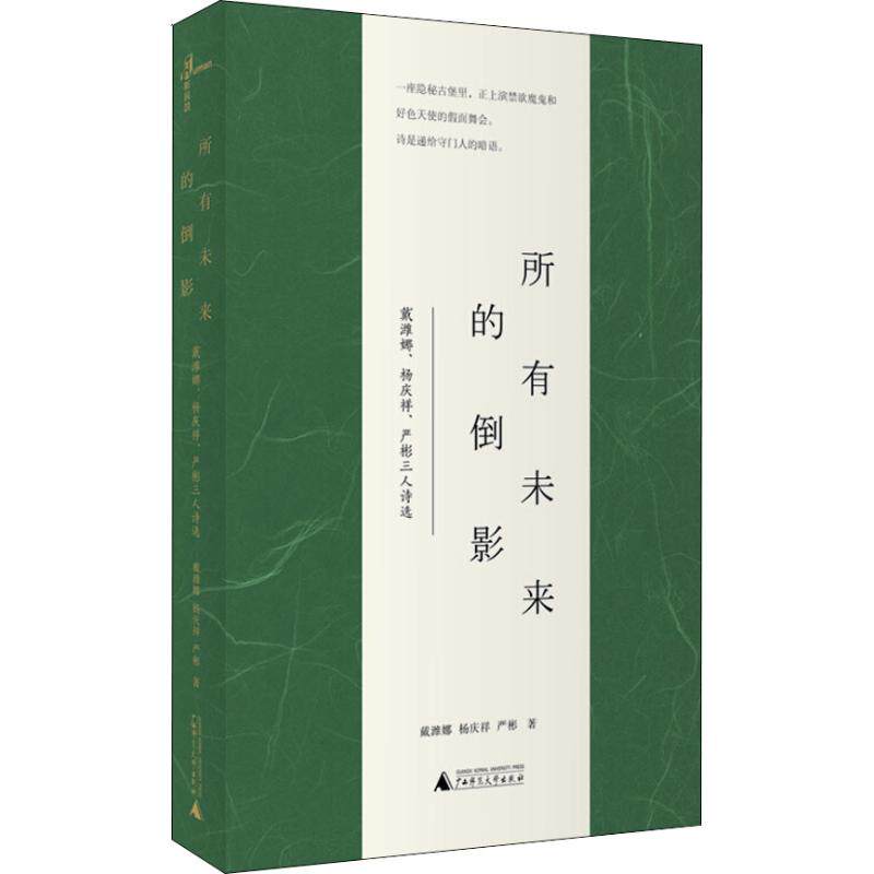 正版新民说所有未来的倒影戴潍娜杨庆祥严彬三人诗选戴潍娜杨庆祥严彬著新民说出品
