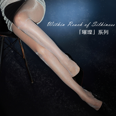 珠光超薄丝袜亮丝满天星连裤袜