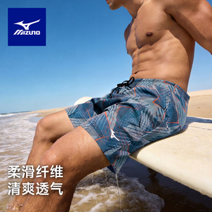 男款 备短裤 成人海边速干沙滩裤 游泳装 防尴尬 泡温泉大码 美津浓泳裤