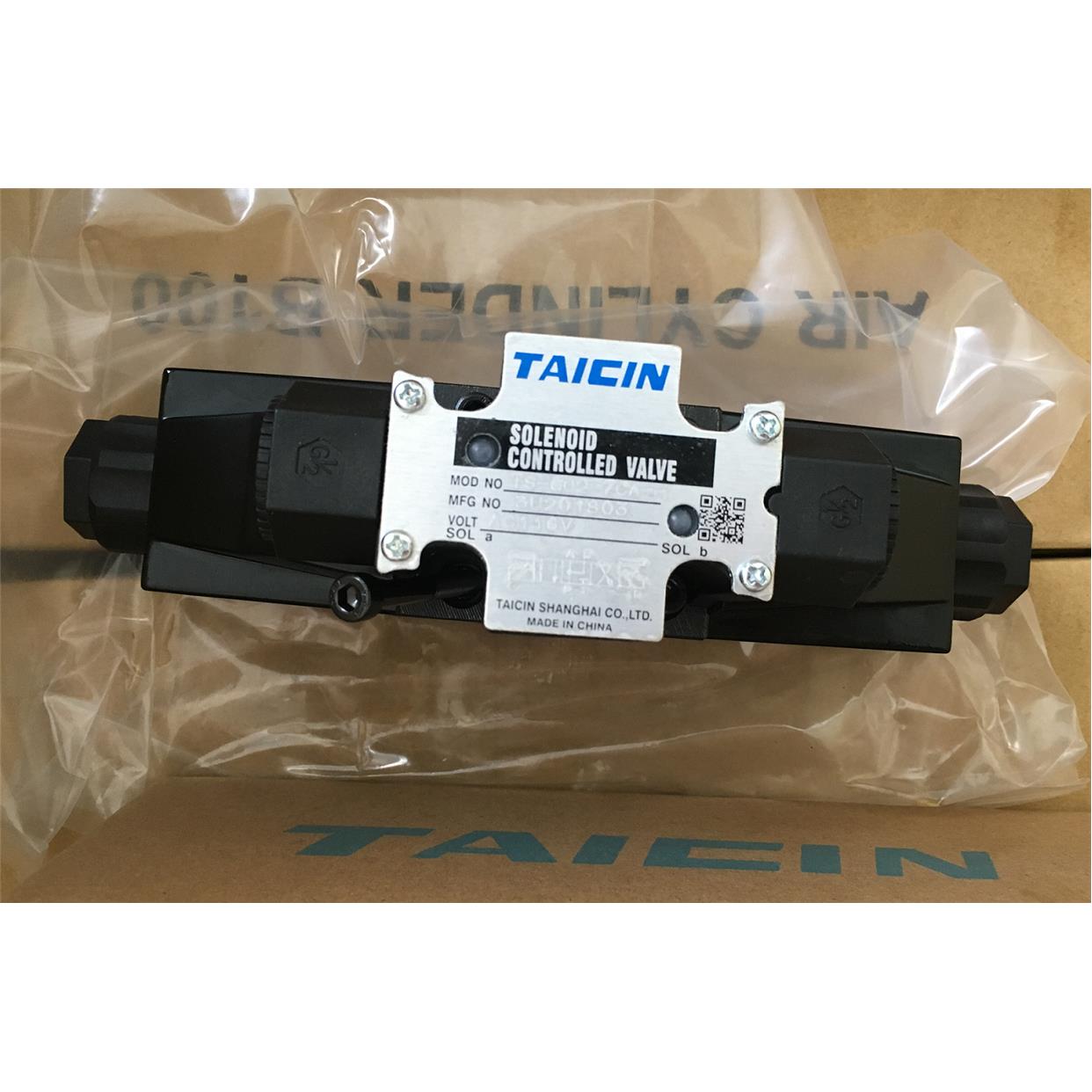 台湾泰炘TAICIN电磁换向阀TS/KSO-G02-2BP 2BA-H G03